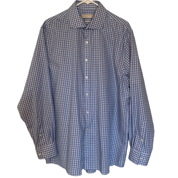 Mens Michael Kors Non Iron Dress Shirt - Picture 1 of 10
